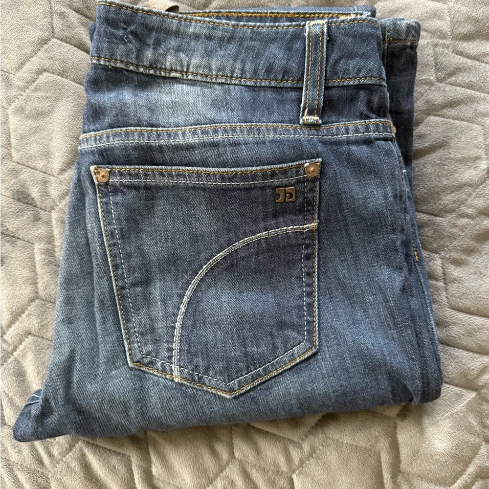 Joe's Jeans Classic Blue Wide Leg Women's Jeans - Picture 3 of 3